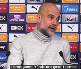 欧冠席位危？瓜帅：接下来9场决赛，我有信心能坚持到最后一轮