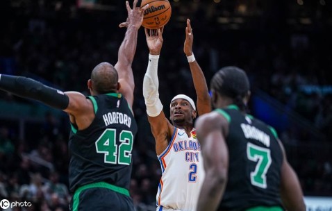 SGA万分里程碑塔图姆33+8+8 雷霆赛季双杀绿军